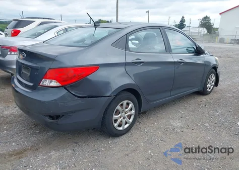 2013 Hyundai Accent Gls из США, поврежденный, VIN KMHCT4AE2DU318217